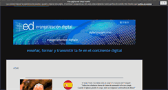 Desktop Screenshot of evangelizaciondigital.org